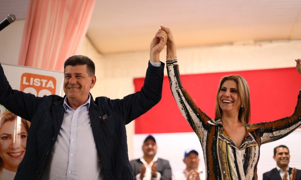 Roya Torres oficializa apoyo a Efraín Alegre y sostiene que el Paraguay necesita renovarse